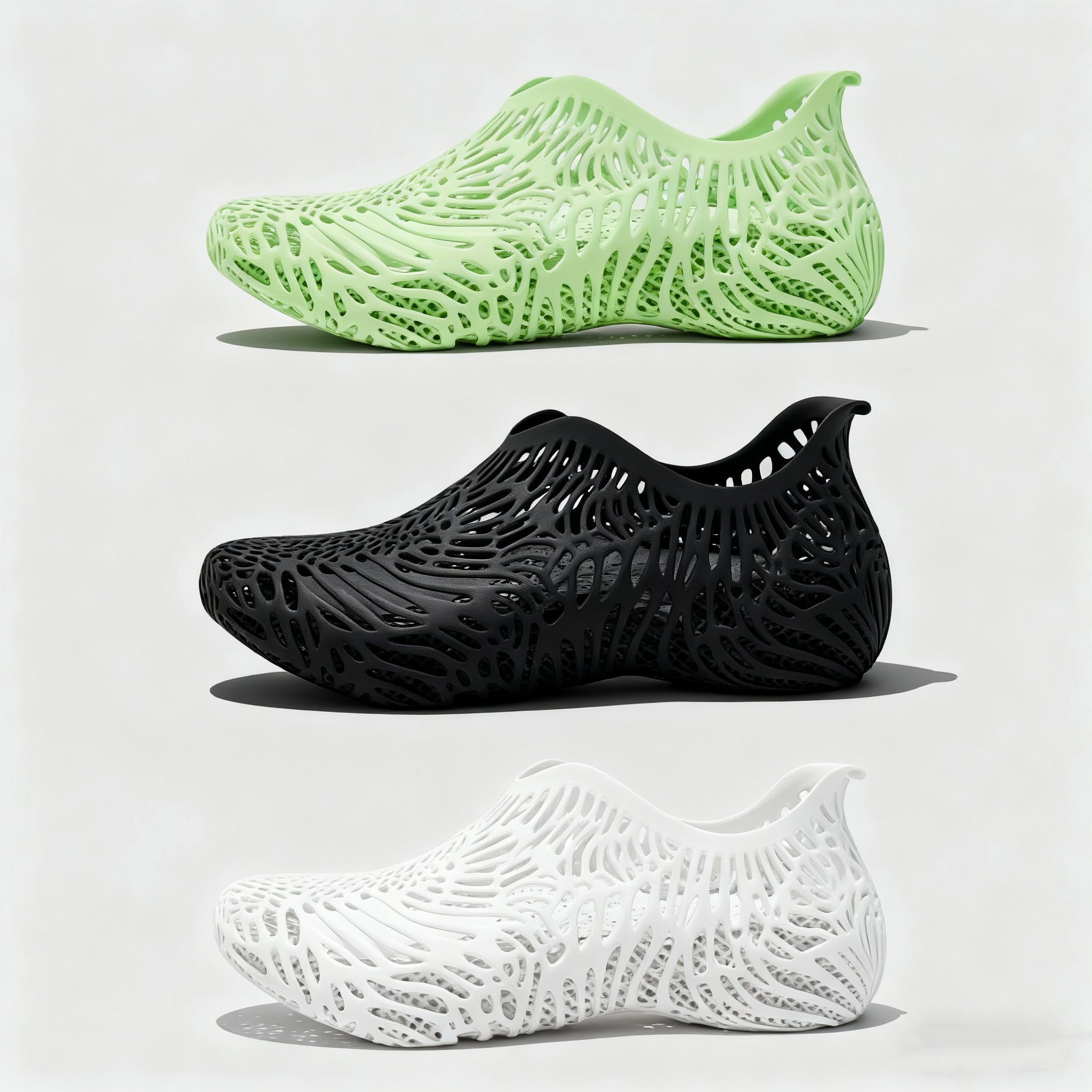 4D-printed TPU shoes