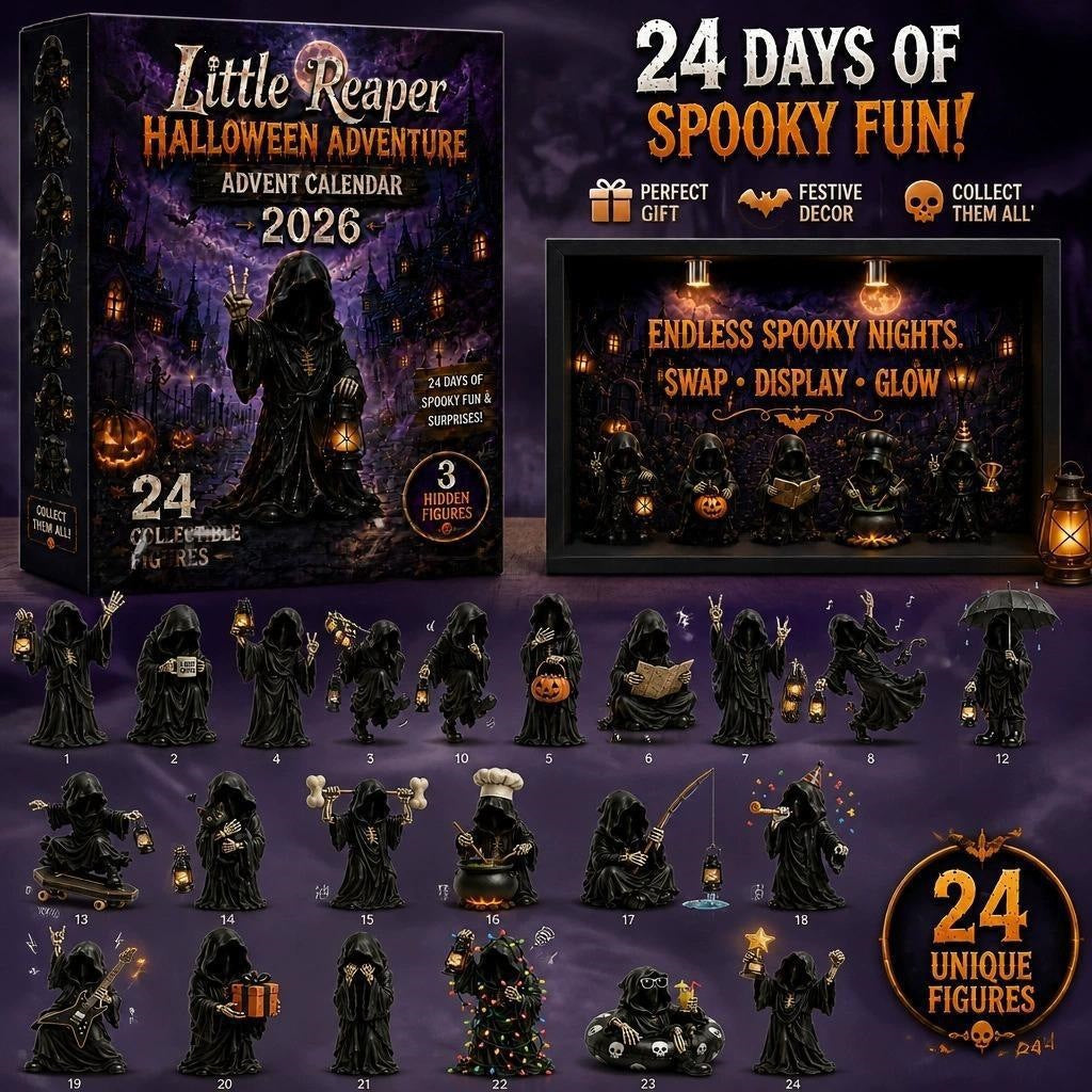 Halloween Advent Calendar 2026 Surprise Countdown Set
