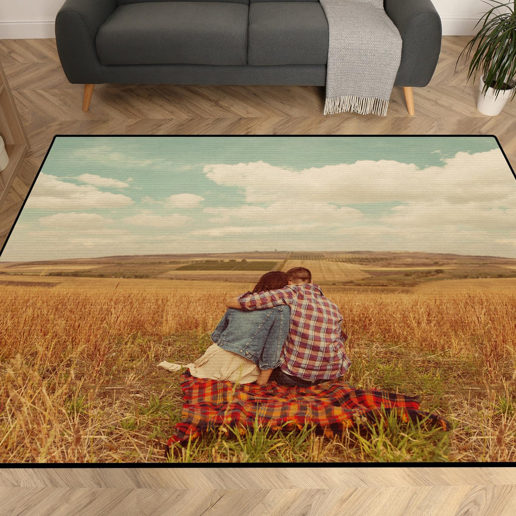 Custom Photo Carpet Logo Photo Rug Customizable Soft Washable Anti-Slip Home Living Room Sofa Mats Dropshipping Personalized Rug