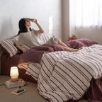 Cotton Jacquard Floral Bedding Set