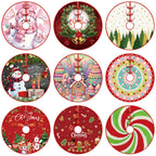 Christmas Tree Skirt Christmas Decoration Snowman Elderly Gnome Tree Skirt