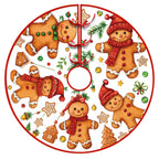 Christmas Tree Skirt Christmas Decoration Snowman Elderly Gnome Tree Skirt