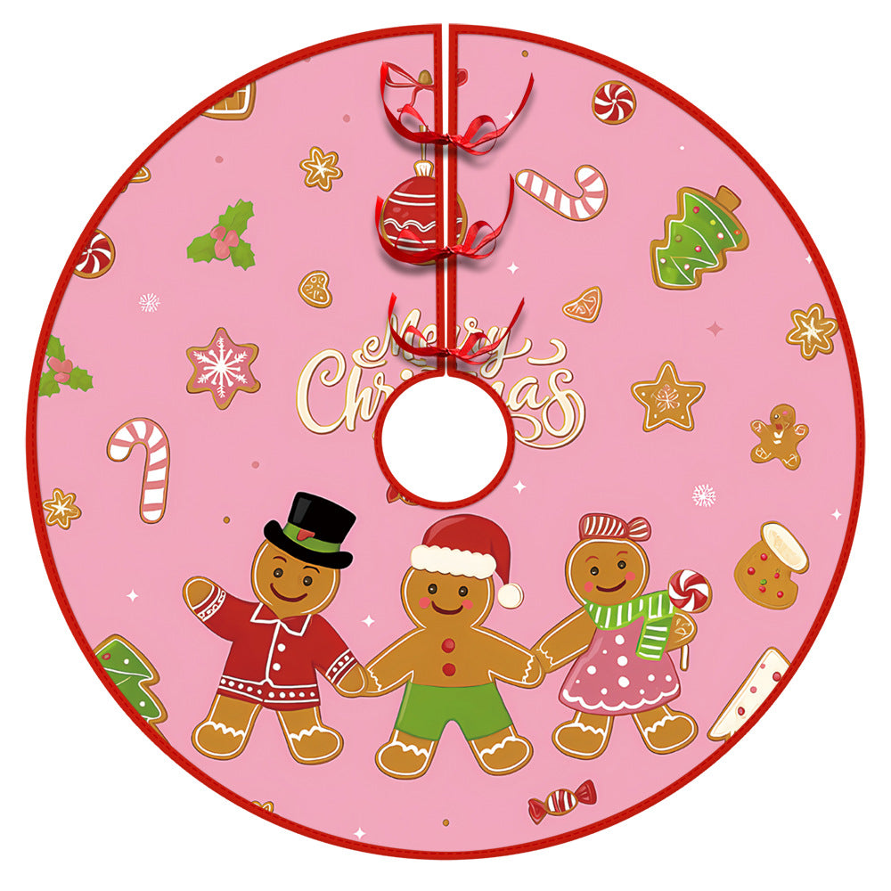 Christmas Tree Skirt Christmas Decoration Snowman Elderly Gnome Tree Skirt