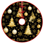 Christmas Tree Skirt Christmas Decoration Snowman Elderly Gnome Tree Skirt