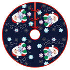 Christmas Tree Skirt Christmas Decoration Snowman Elderly Gnome Tree Skirt