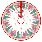 Christmas Tree Skirt Christmas Decoration Snowman Elderly Gnome Tree Skirt