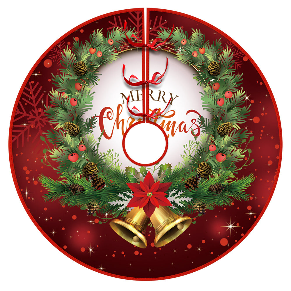 Christmas Tree Skirt Christmas Decoration Snowman Elderly Gnome Tree Skirt