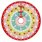Christmas Tree Skirt Christmas Decoration Snowman Elderly Gnome Tree Skirt