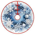 Christmas Tree Skirt Christmas Decoration Snowman Elderly Gnome Tree Skirt