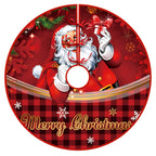 Christmas Tree Skirt Christmas Decoration Snowman Elderly Gnome Tree Skirt