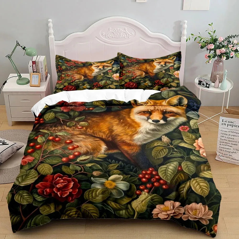 William Morris Victorian Duvet Cover Set King Queen Double Full Twin Single Size Bed Linen Set