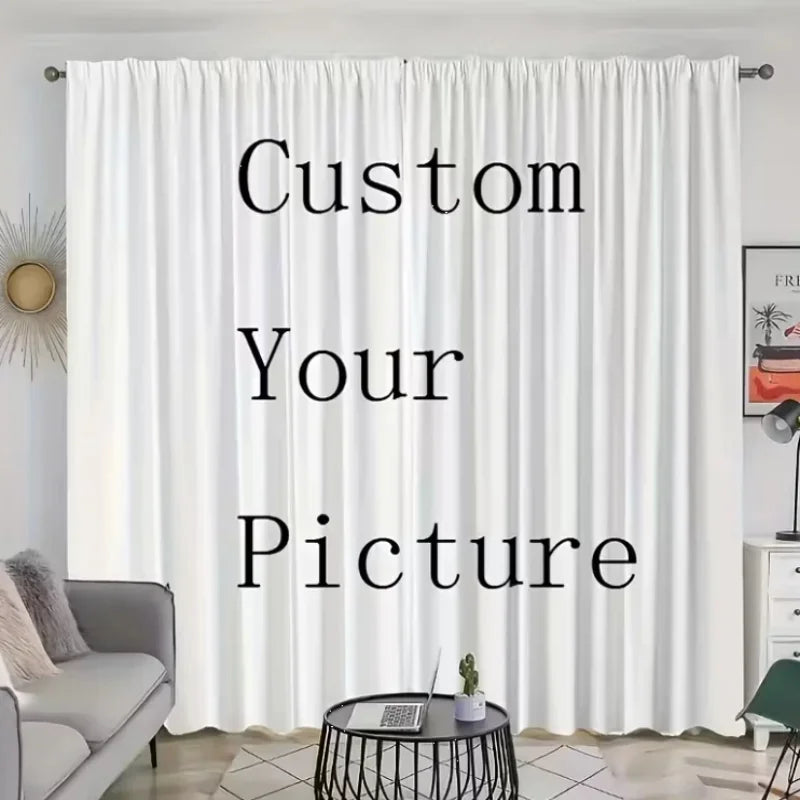 Personalized Photo Blackout Windows Curtain for Bedroom Living Room For Pami VIP Link by fast delivery