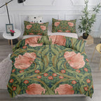 William Morris Victorian Duvet Cover Set King Queen Double Full Twin Single Size Bed Linen Set