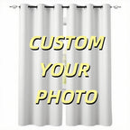 Customized Photo Window Curtains Valance Outdoor Kitchen Drapes Window Treatment Ideas Window Personalized Home Decor