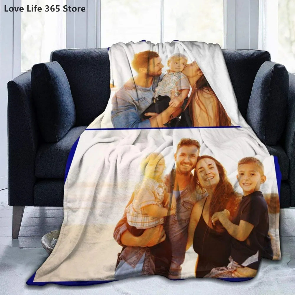Custom Photos Throw Blanket For Pami VIP Link by fast delivery