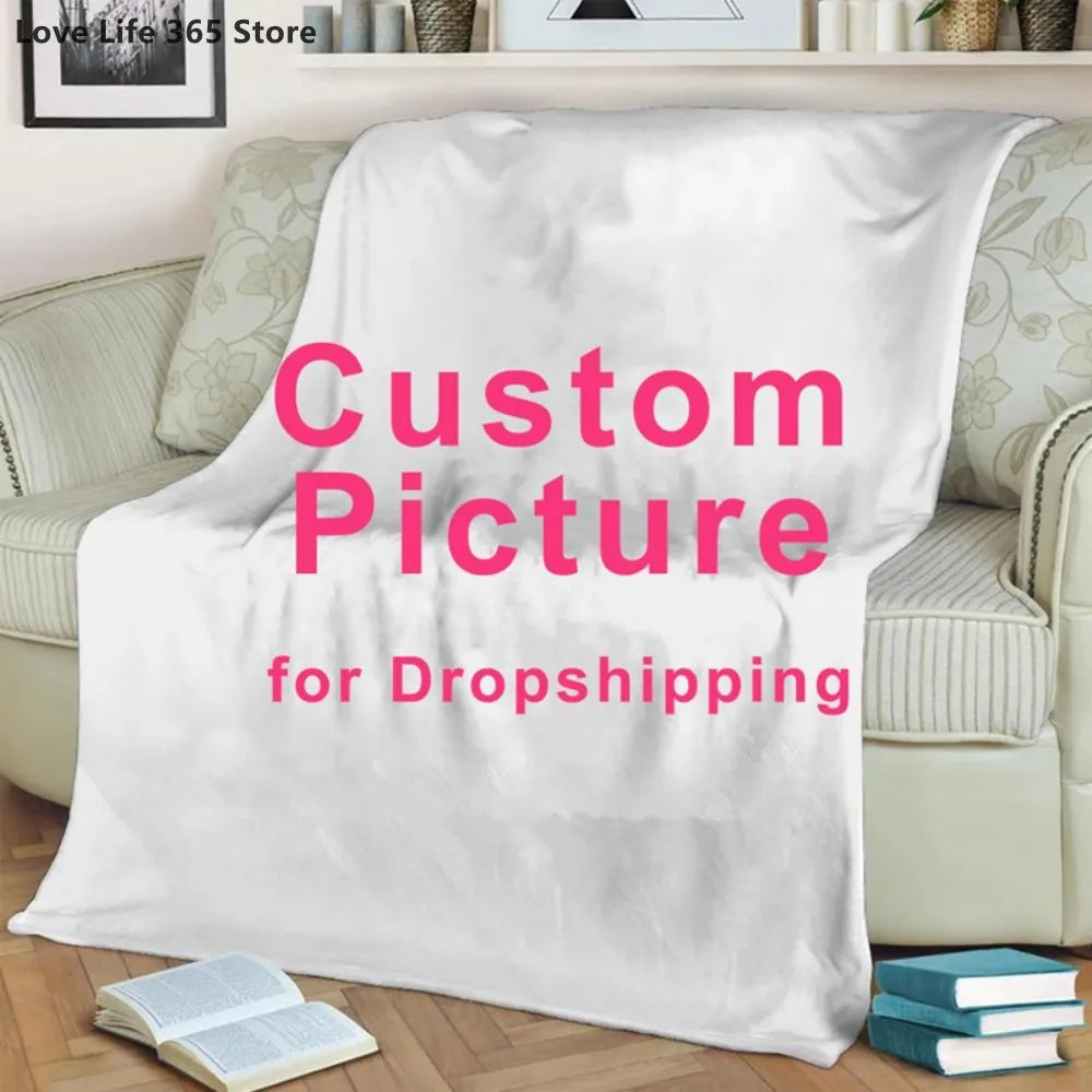 Custom Photos Throw Blanket For Pami VIP Link by fast delivery