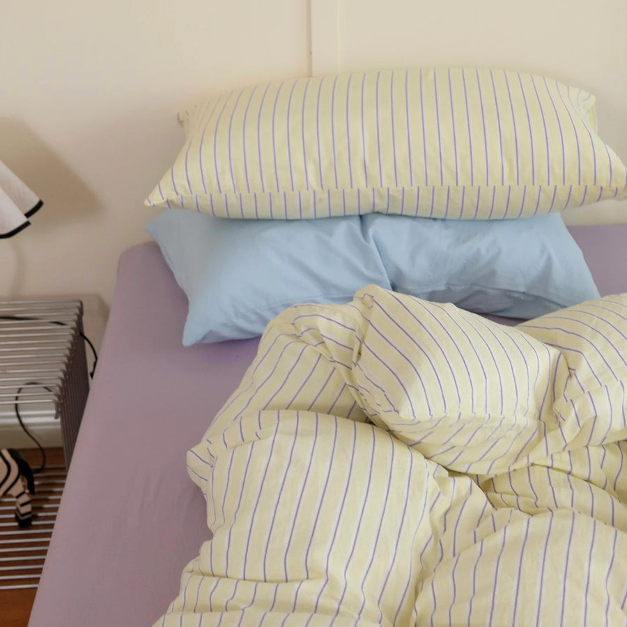 Nordic Striped Duvet Cover Set