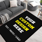 Custom Photo Carpet Logo Photo Rug Customizable Soft Washable Anti-Slip Home Living Room Sofa Mats Dropshipping Personalized Rug