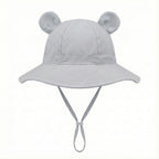 Personalized Custom Embroidery Name Children's Hat Bucket Hat Basin Hat Sunshade Sun Protection Thin